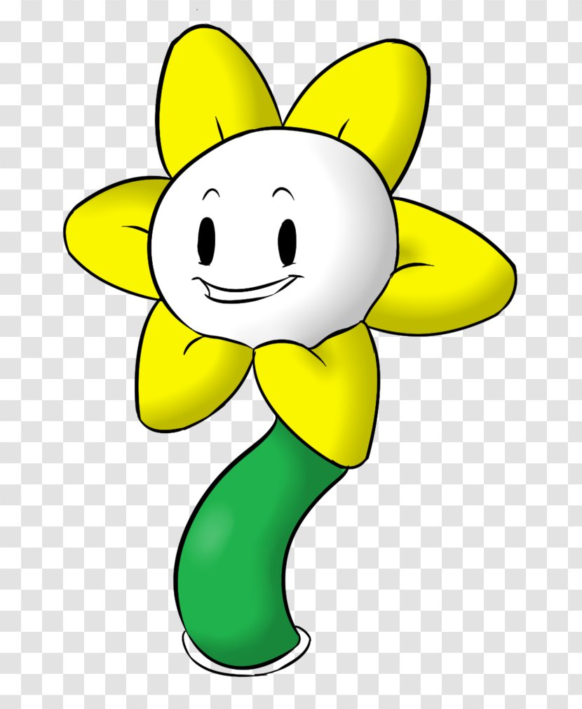 Undertale Flowey Art - Cartoon - Flicker Transparent PNG