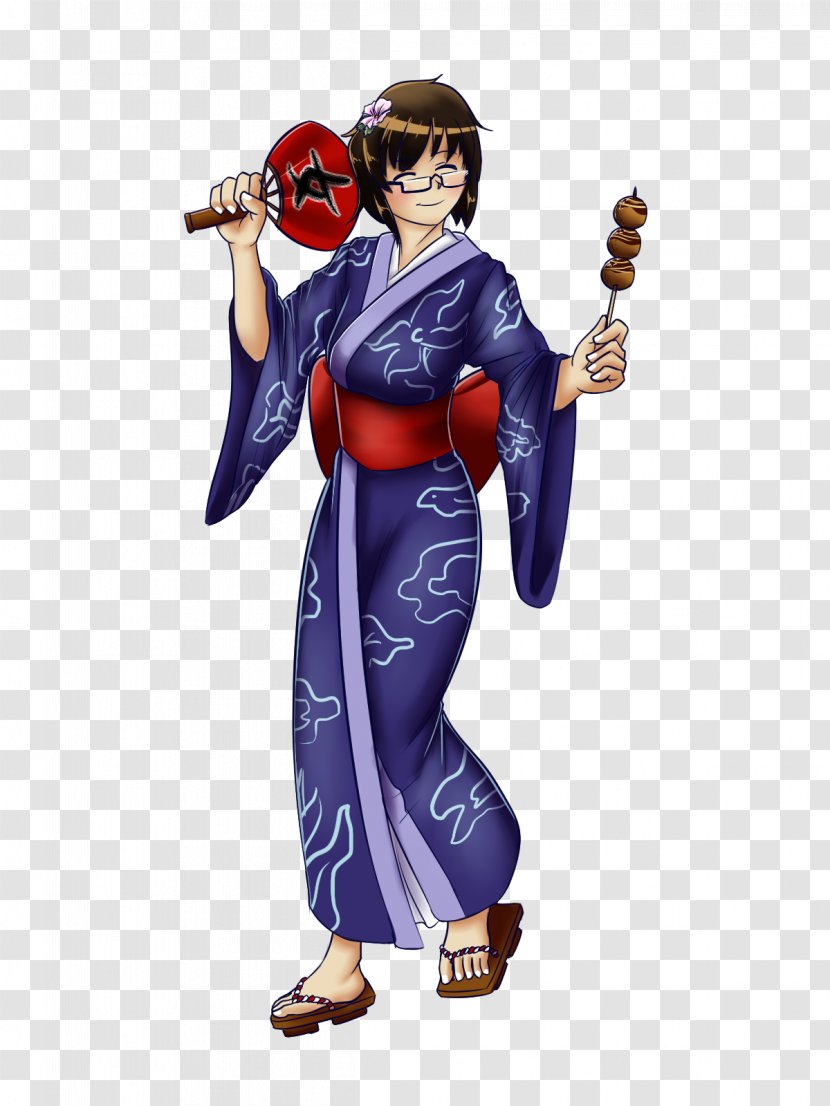 Costume Design Character Fiction - Woman - Yukata Transparent PNG