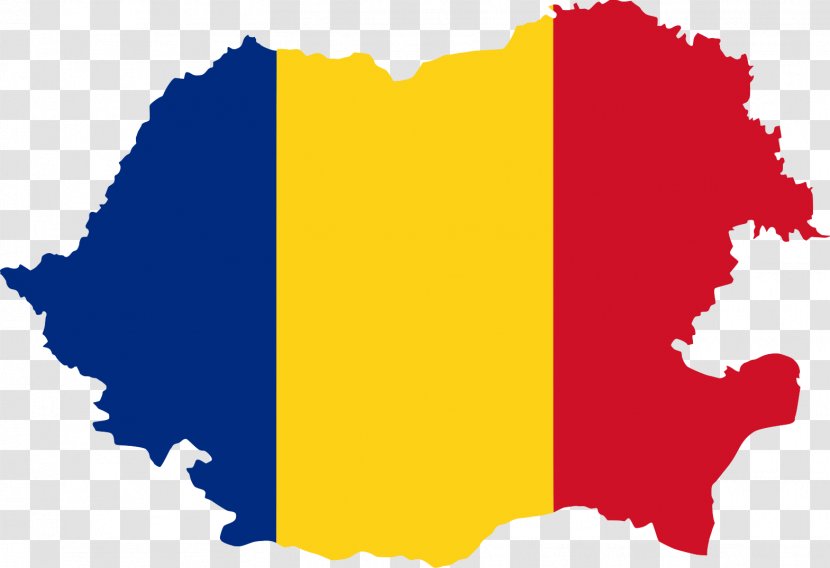 Flag Of Romania Kingdom Socialist Republic Coat Arms - Si Vector Transparent PNG