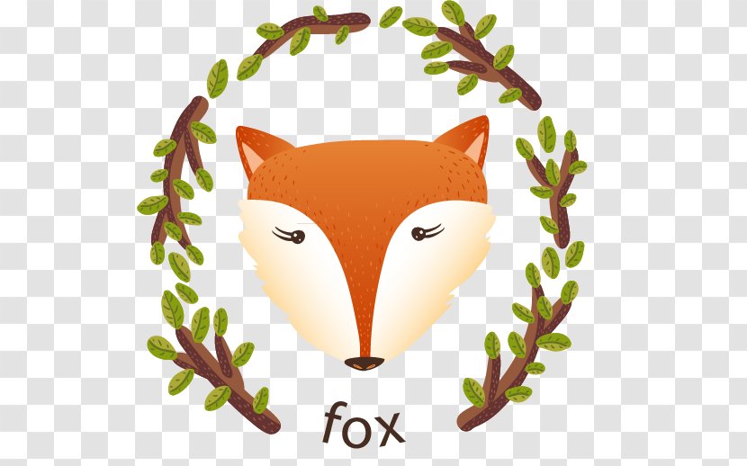 Paper Animal Illustration - Grass - Fox Pictures Transparent PNG