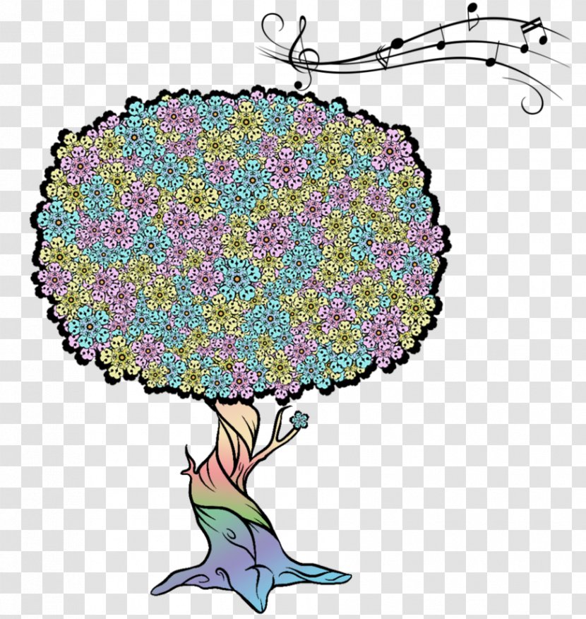 Digital Art Singing Ringing Tree Drawing Painting Transparent PNG