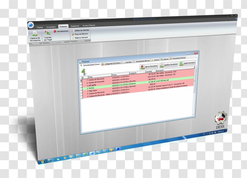 Display Device Computer Software Monitors - Finanzas Transparent PNG