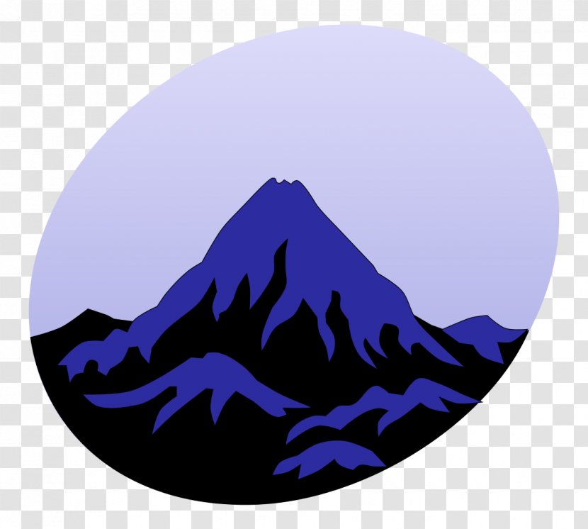 Mount Damavand Amol Vector Graphics JPEG - Cobalt Blue - Frame Transparent PNG