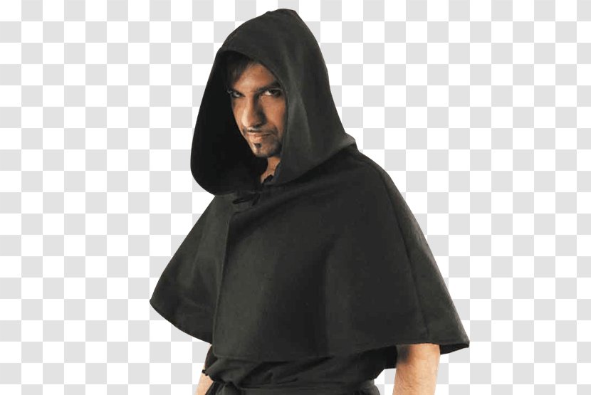 Cape Hoodie Cloak Robe - Shoulder Transparent PNG