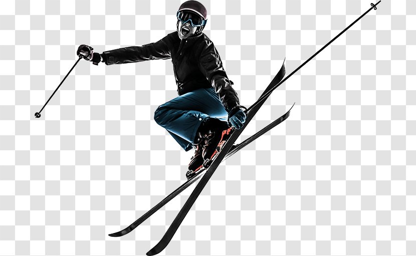 Ski Poles Skiing Boots Bindings - Boot Transparent PNG