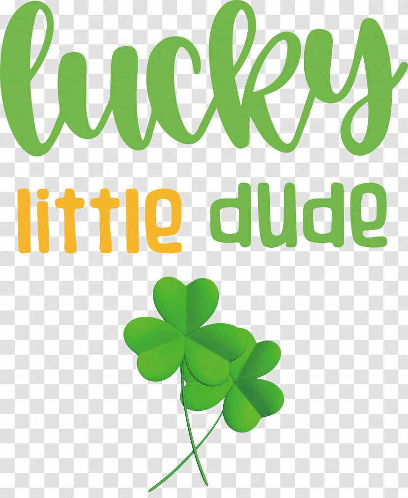 Lucky Little Dude Patricks Day Saint Patrick Transparent PNG