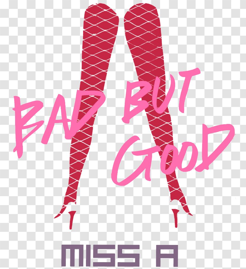 Logo Miss A Bad But Good I.O.I K-pop - Love Song - Footwear Transparent PNG