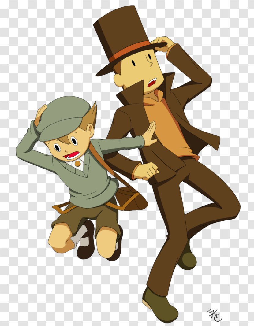 Professor Layton And The Unwound Future Miracle Mask Luke Triton Azran Legacy Nintendo DS - Game - Prof. Transparent PNG