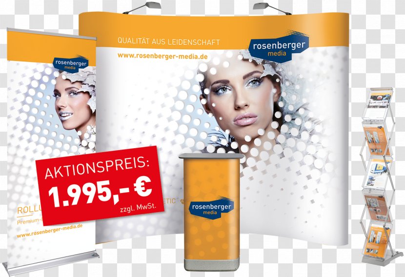 Hair Coloring Display Advertising - Banner - Design Transparent PNG