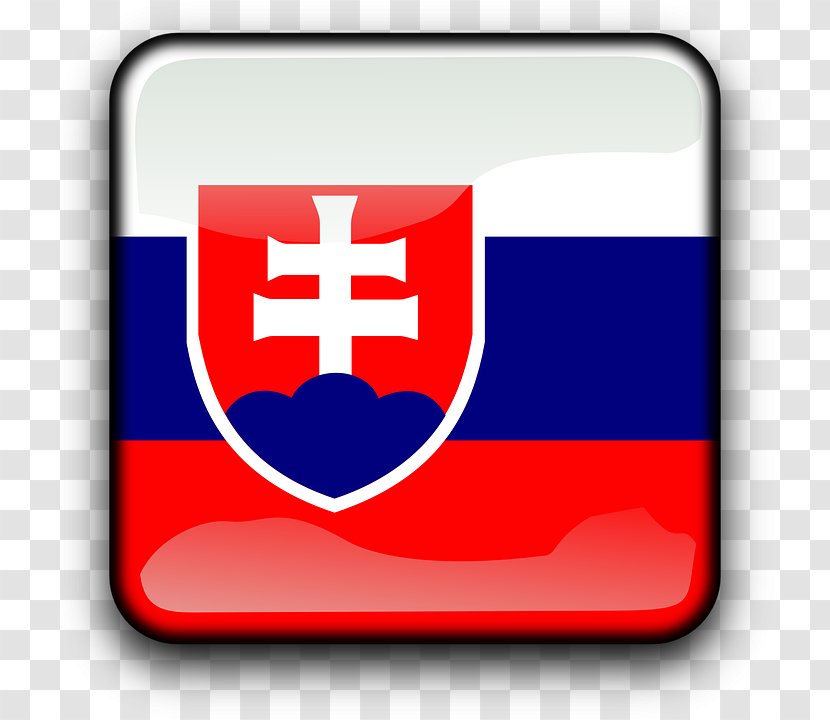 Flag Of Slovakia National Coat Arms - Logo Transparent PNG