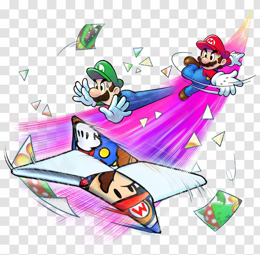 Mario & Luigi: Paper Jam Superstar Saga Bros. - Series - Luigi Transparent PNG