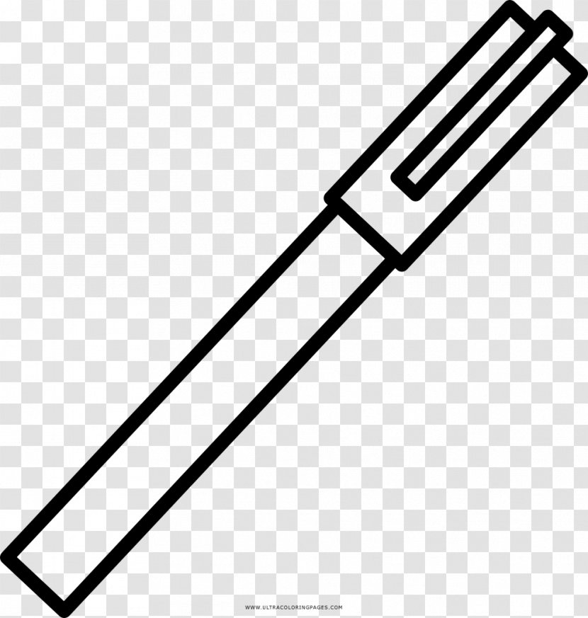 Drawing Coloring Book Marker Pen Ballpoint - Watercolor Transparent PNG