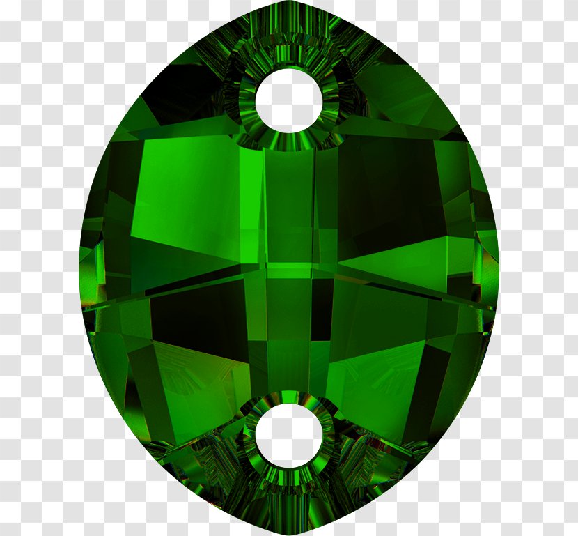 Swarovski AG Crystal Green Symbol Pattern - Sewing - Dark Leaf Transparent PNG