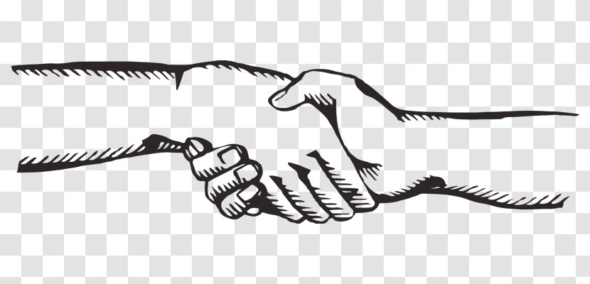 Handshake Finger Clip Art - Velociraptor - Hand Transparent PNG