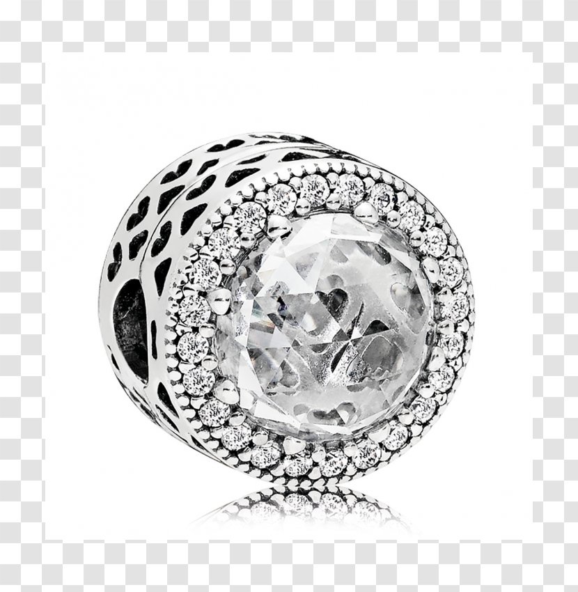 Pandora Charm Bracelet Jewellery Cubic Zirconia - Diamond Transparent PNG