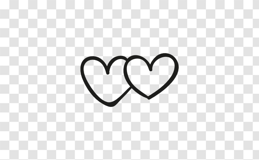 Heart Symbol Clip Art - White Paper Hearts Transparent PNG