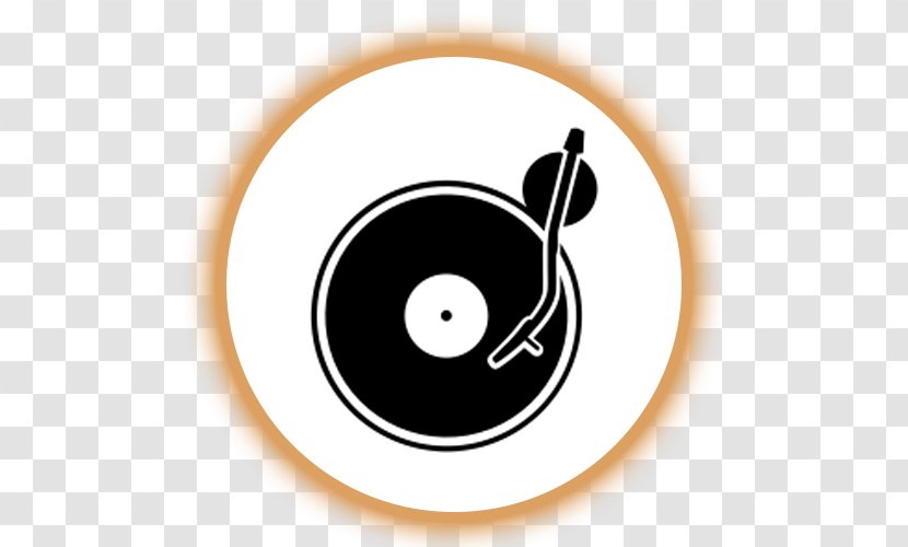 Disc Jockey Logo Phonograph Record Business - Heart - Dj Turntable Transparent PNG