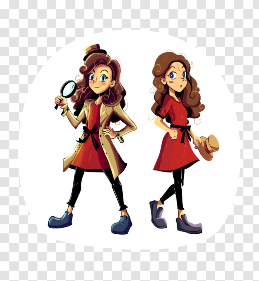 Layton's Mystery Journey: Katrielle And The Millionaires' Conspiracy Professor Hershel Layton Brothers: Room Fan Art - Cartoon Transparent PNG