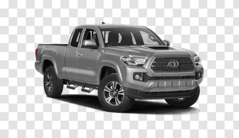 2018 Toyota Tacoma SR Double Cab Pickup Truck Hilux SR5 - Grille Transparent PNG