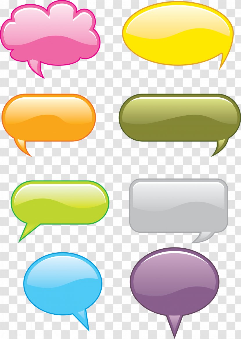 Speech Balloon Clip Art - Sign - Dialog Box Transparent PNG