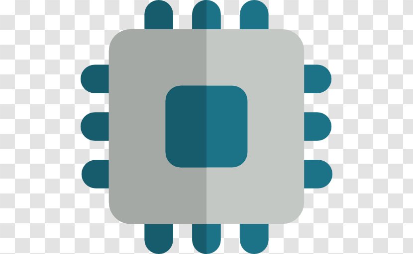 Central Processing Unit Integrated Circuits & Chips - Rectangle - Chip Transparent PNG