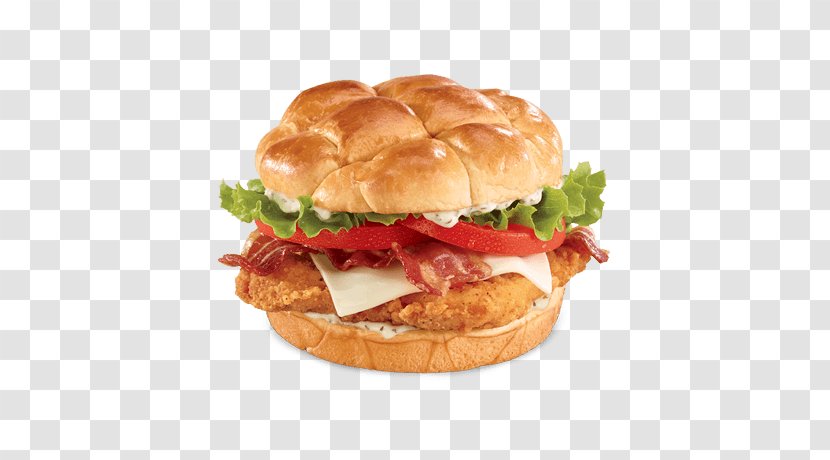 Chicken Sandwich Club Hamburger Montreal-style Smoked Meat Crispy Fried - American Food - Bacon Transparent PNG