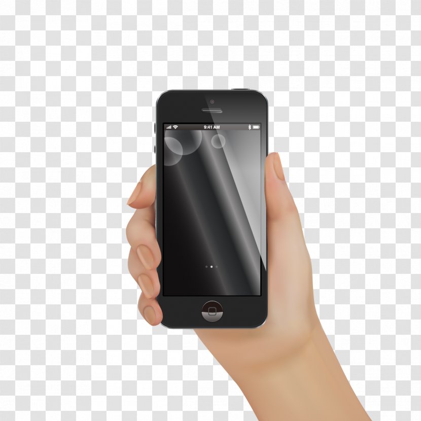 IPhone X 5s Smartphone - Gadget - Vector Hand Phone Transparent PNG