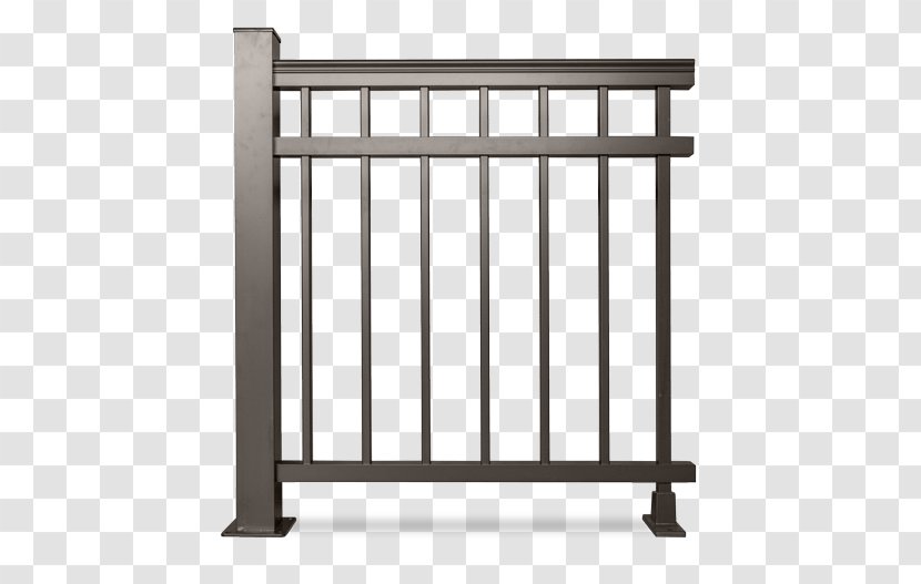 Fence Deck Railing Guard Rail Handrail - Rectangle Transparent PNG