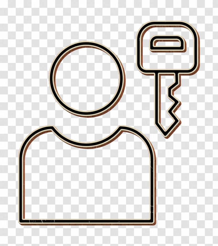 Lock Icon User Icon Cyber Icon Transparent PNG