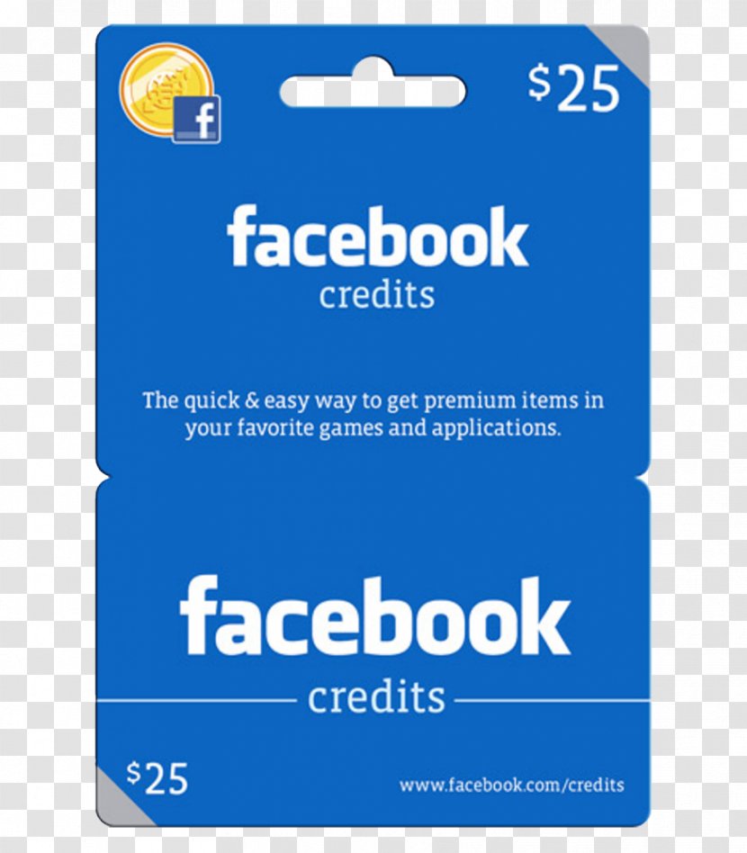 Gift Card Facebook Credits FarmVille - Shopping - Xbox Games Store Transparent PNG