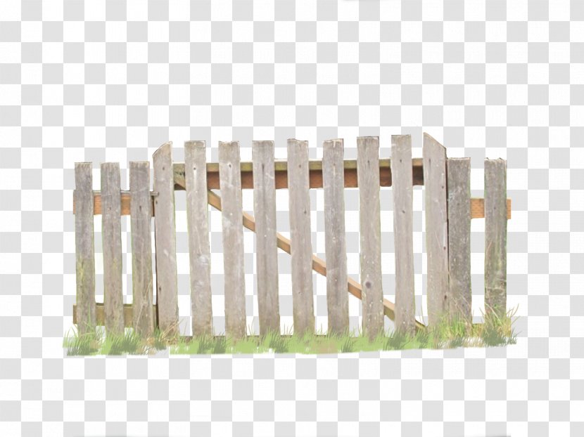 Picket Fence - Wood Transparent PNG