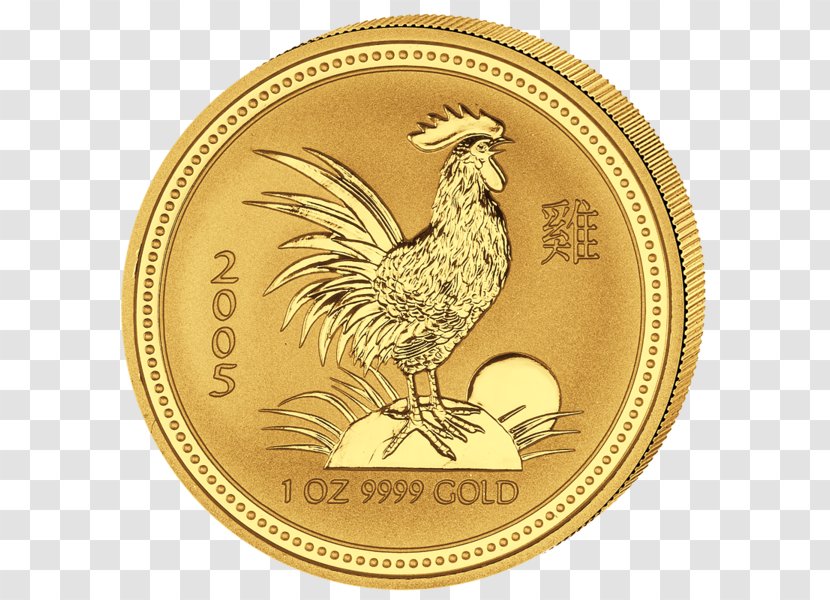 Rooster Coin Gold Dog Copper Transparent PNG