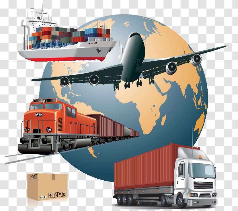 Rail Transport Cargo Logistics Freight - Industry - Logistic Transparent PNG