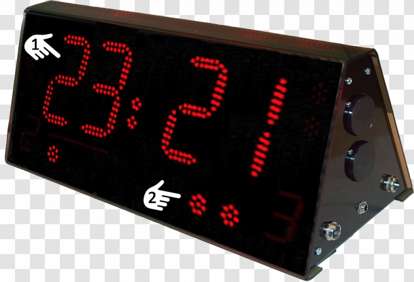 Electronics Segnapunti Display Device Volleyball Digital Clock Transparent PNG