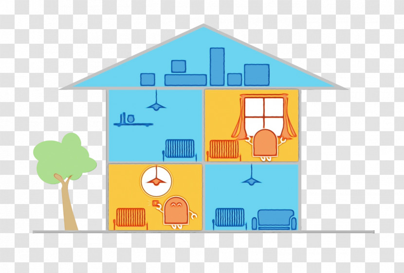 Cartoon Diagram Angle Area Elevation Transparent PNG