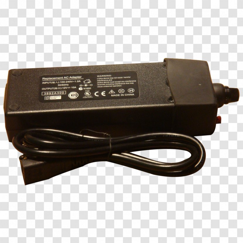 Battery Charger AC Adapter Laptop Alternating Current - Computer Component Transparent PNG