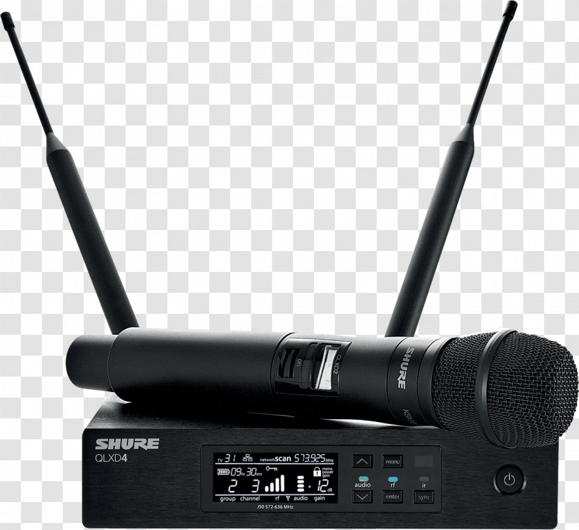 Wireless Microphone Shure SM58 Beta 58A Transparent PNG