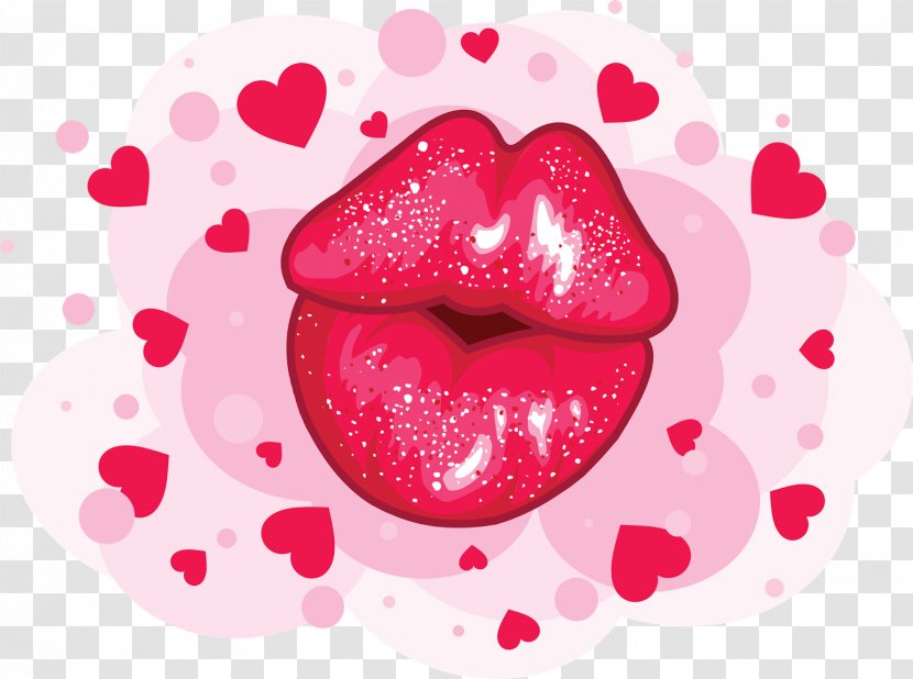 Kiss Lip Animation Clip Art Transparent PNG