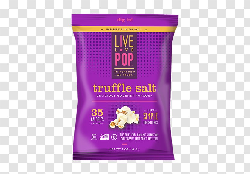 Popcorn Flavor Truffle Salt - Gourmet Transparent PNG