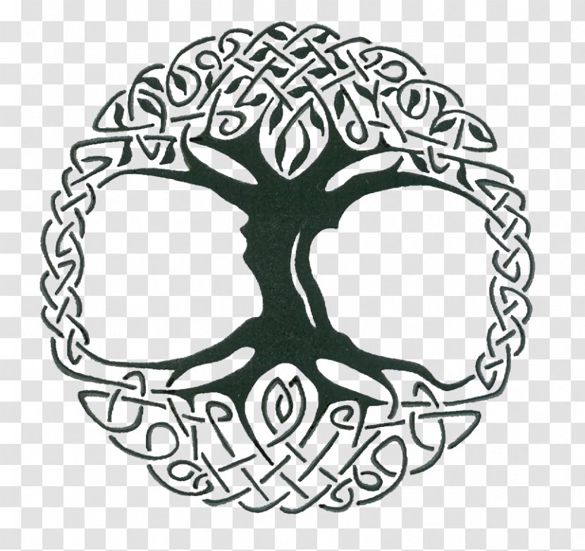 Tree Of Life Tattoo Celtic Knot Celts Sacred Trees Transparent PNG