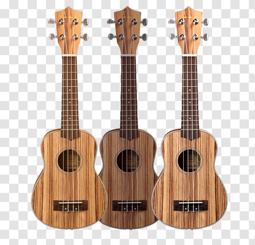 Ukulele Acoustic Guitar Tiple Cuatro Cavaquinho - Flower Transparent PNG