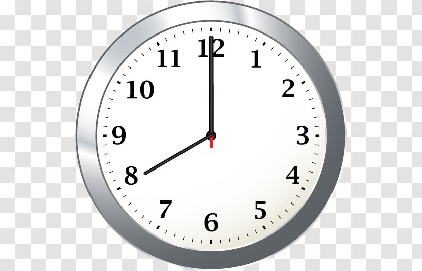 Clock Face Alarm Clocks 12-hour - 12hour - Oclock Transparent PNG