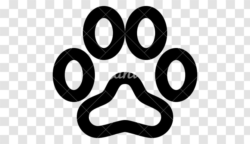 Cat Dog Clip Art - Animal Track Transparent PNG