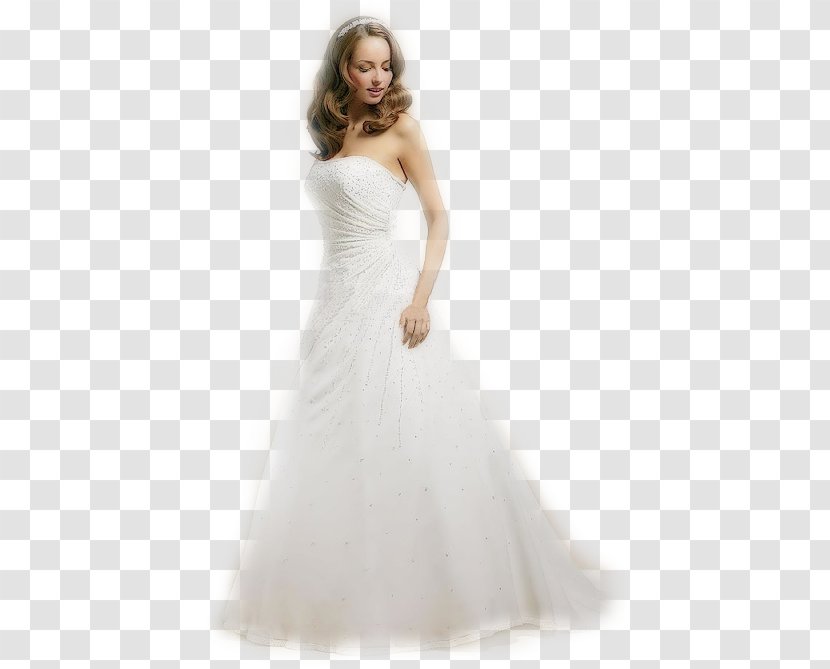 Wedding Dress Bride Woman - Frame Transparent PNG