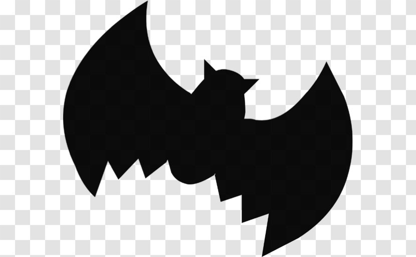 Bat Whiskers Silhouette Clip Art - Black And White Transparent PNG
