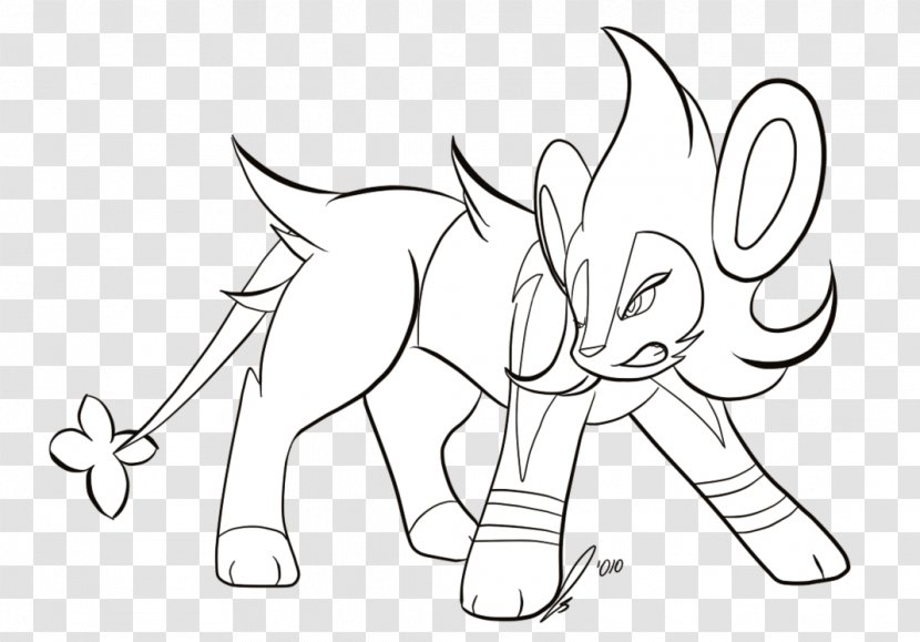 Luxio Coloring Book Luxray Shinx Pokémon - Drawing - Fanart Transparent PNG