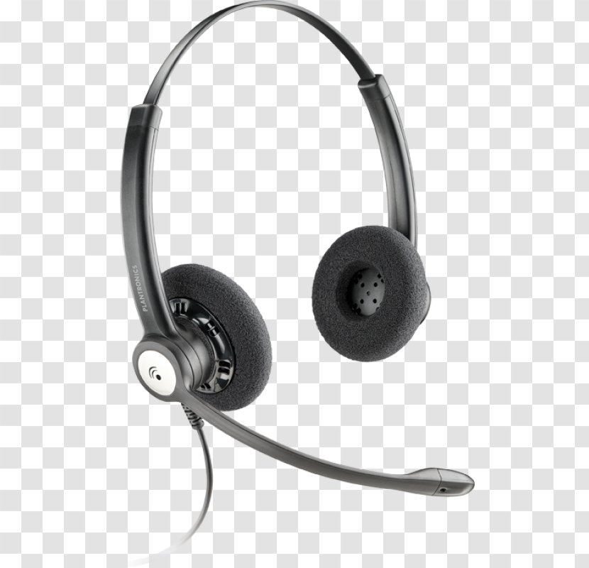 Entera Hw121n/a Stereo Headset Noise-cancelling Headphones Plantronics Transparent PNG