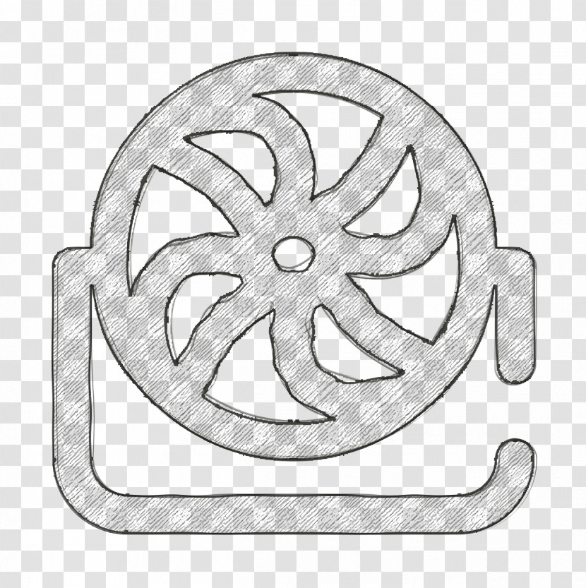 Fan Icon Summer Icon Transparent PNG