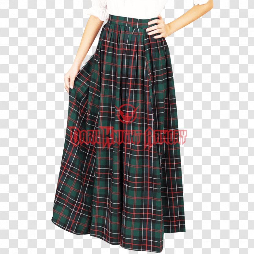 Tartan Day Kilt Clothing Dress - Plaid Skirt Transparent PNG