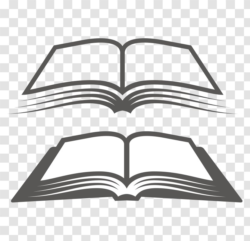 The Bookstore Vector Graphics Euclidean Illustration - Black And White - From Books Transparent PNG